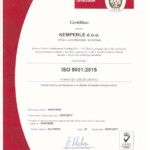 Certifikat ISO Certifikat ISO